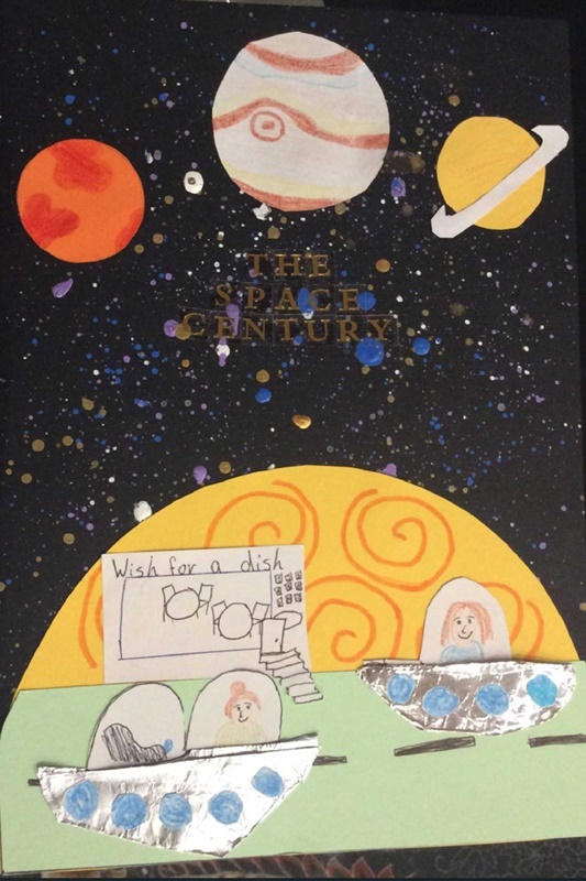 Book Week Old Worlds: Year 4 Book Cover Designs